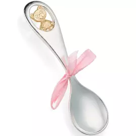 A set of silver children's cutlery "Kittens"